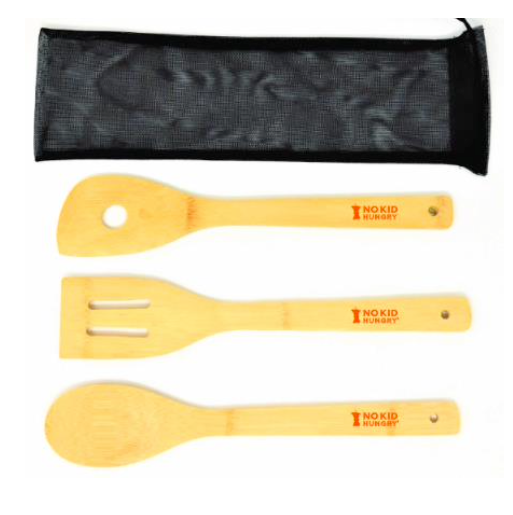 Chun Utensil Gift Set In Mesh Bag