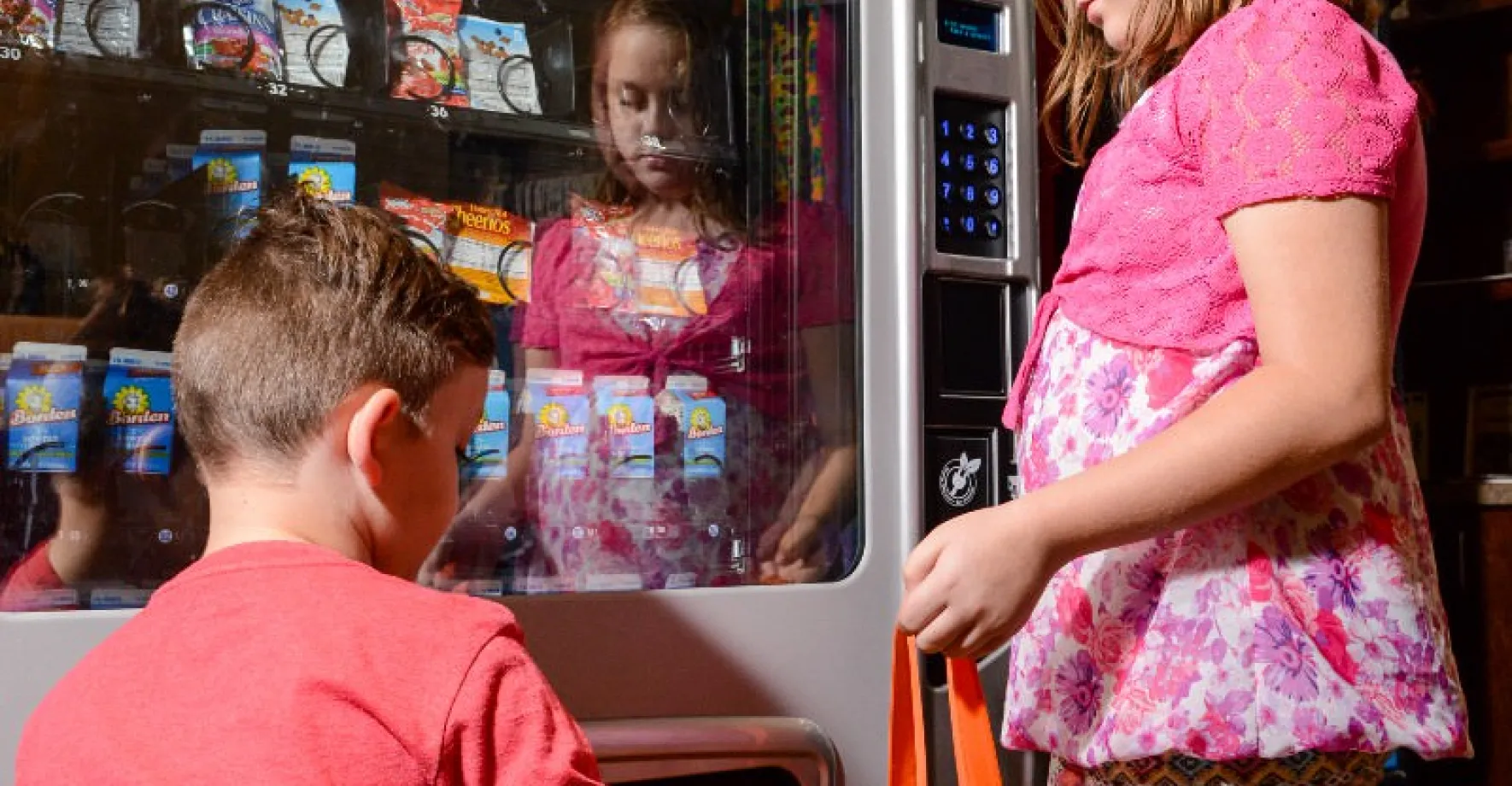 Vending machine selection