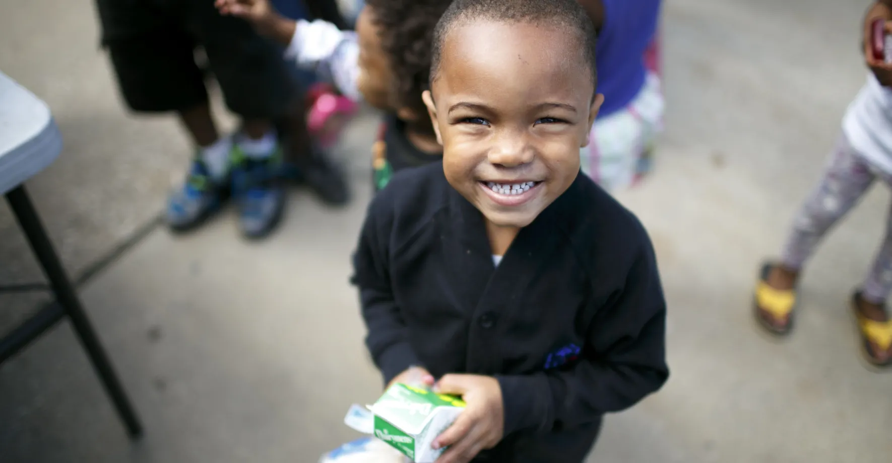 Smiling boy