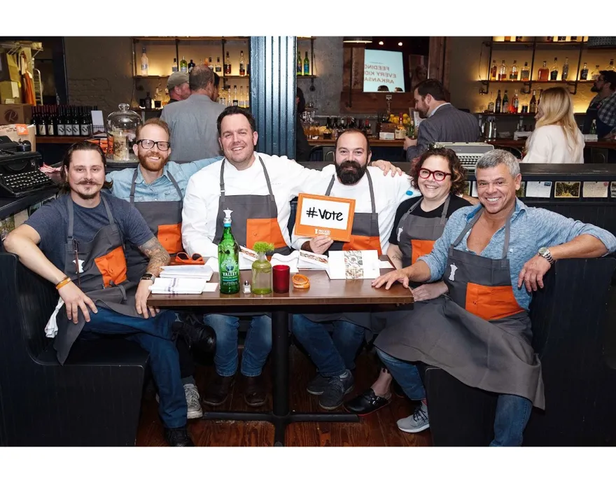 chefs on Election Day